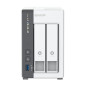 Servidor nas qnap k - ts - 216g+2xmn10ada400es 2 bahias 4gb gigabit ethernet