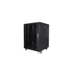Armario rack lanberg 15u 600 x 600 auto ensamblado 19 pulgadas carga maxima 800kg negro