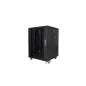 Armario rack lanberg 15u 600 x 600 auto ensamblado 19 pulgadas carga maxima 800kg negro