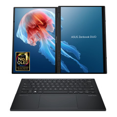 ASUS Zenbook Duo UX8406MA-PZ255W Intel Core Ultra 9 185H Hybrid (2-in-1) 14" Touchscreen 3K 32 GB LPDDR5x-SDRAM 1 TB SSD Wi-Fi