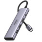 HUB UGREEN 6EN1 USB-C A HDMI+2XUSB-A+SD/TF+PD HUB UGREEN 6EN1 USB-C A HDMI+2XUSB-A+SD/TF+PD