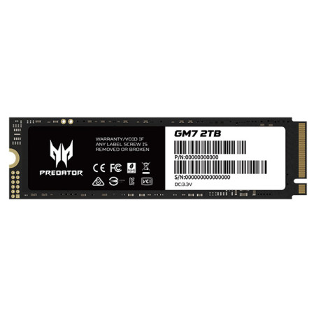 Acer Predator GM7 2 TB M.2 PCI Express 4.0 NVMe
