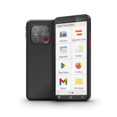 Emporia emporiaSMART.6lite 5.45" Android 13 4G USB Type-C 6 GB 128 GB 3600 mAh Black, Silver