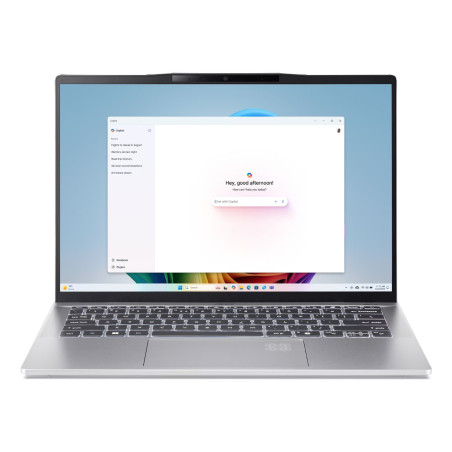 NB COPILOT+PC TOUCH ACER SWIFT 14 AI NX.J1CET.002 14"WUXGA IPS R9-AI-365 32DDR5 1TBSSD W11 1Y BT WIFI MIC CAM FP HDMI 4USB RI