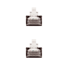 Nanocable 10.20.0400-BK networking cable Black 19.7" (0.5 m) Cat6e U UTP (UTP)