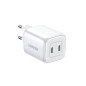 CARGADOR UGREEN NEXODE GAN 45W WHITE