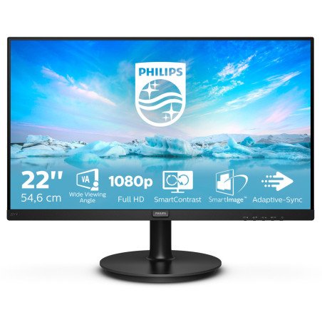 MONITOR LED 21.5  PHILIPS 221V8/00 NEGRO