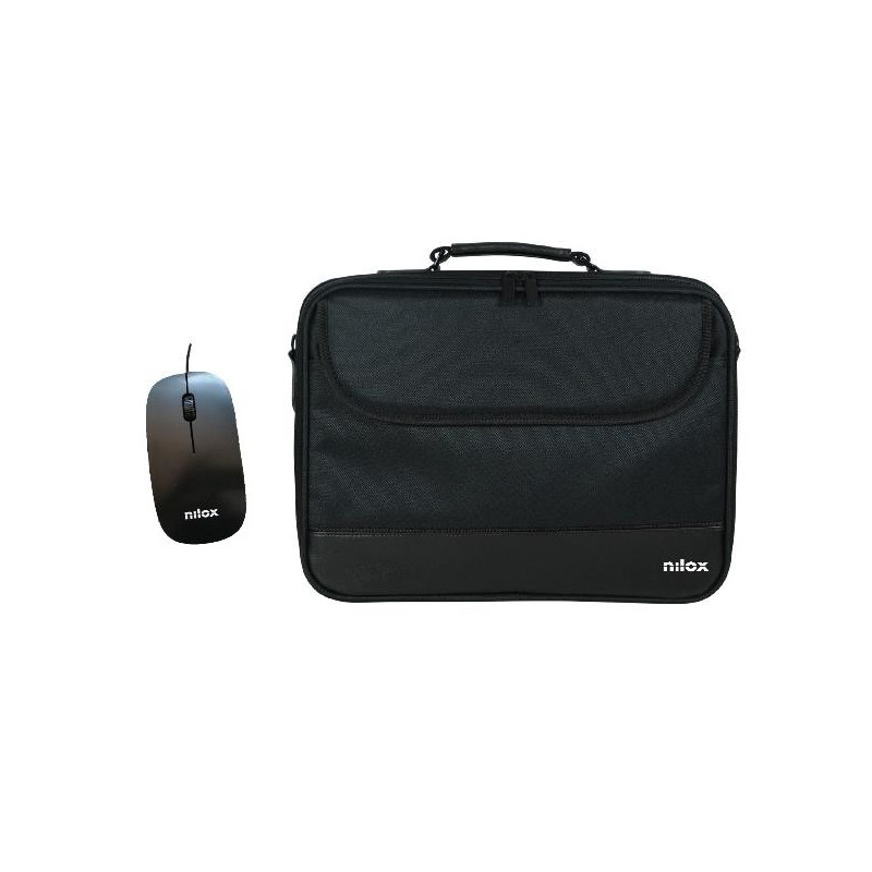 Nilox MALETIN 15,6 DURO + RATON OPTICO USB Nilox MALETIN 15,6 DURO + RATON OPTICO USB