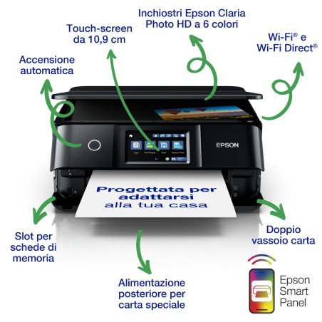 Multifuncin inyeccin epson expressin home xp - 8700 color wifi duplex
