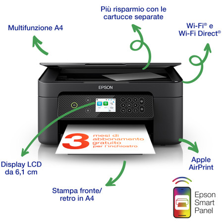 Epson Expression Home XP-4200 Inyección de tinta A4 5760 x 1440 DPI 33 ppm Wifi