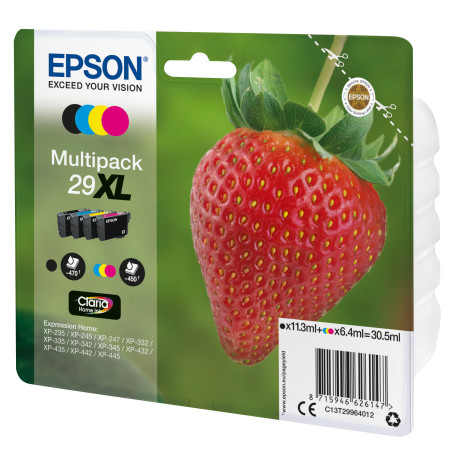 Multipack epson t299640 xl xp235 - xp332 - xp3357xp4327xp435 -  fresa