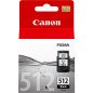 Cartucho tinta canon pg 512 negro 15ml mp240 -  mp490 -  mx320 -  330