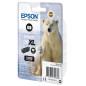 Cartucho tinta epson t263140 photo negro  xl xp - 600 - 605 - 700 - 800 -  oso polar