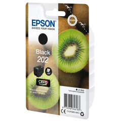 Cartucho tinta epson c13t02e14010 singlepack negro 202 claria premiun ink xp - 6000 - xp - 6005 - kiwi