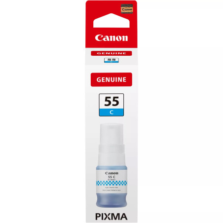 Botella tinta canon gi - 55 ink cian