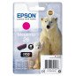 Cartucho tinta epson t261340 magenta photo 26 xp - 600 - 605 - 700 - 800 -  oso polar