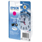 Epson Alarm clock Singlepack Magenta 27 DURABrite Ultra Ink Epson Alarm clock Singlepack Magenta 27 DURABrite Ultra Ink
