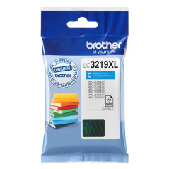 Brother LC-3219XLC cartucho de tinta 1 pieza(s) Original Alto rendimiento (XL) Cian