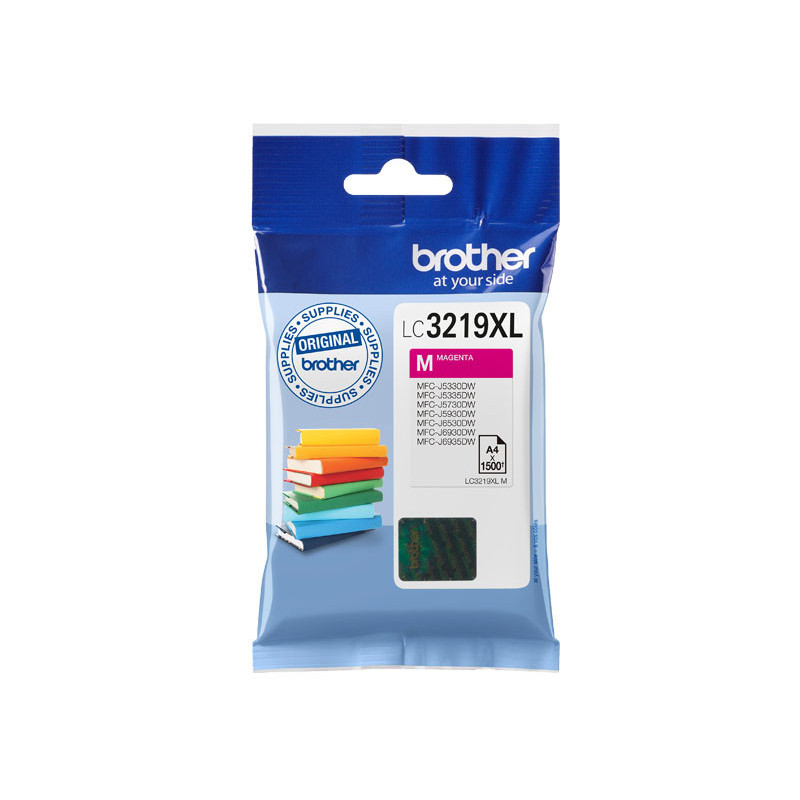 Cartucho tinta brother lc3219xlm magenta 1500 paginas mfc - j5330dwmfc - j5335dwmfc - j5730dw -  mfcj5930dw -  mfcj6530dw -  mfc