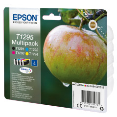 Epson Apple T1295 ink cartridge 1 pc(s) Original Black, Cyan, Magenta, Yellow