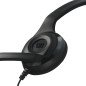 Auriculares epos sennheiser pc 2 chat microfono jack 3.5mm negro