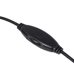 Ewent EW3567 auricular y casco Auriculares Alámbrico Diadema Llamadas Música Negro