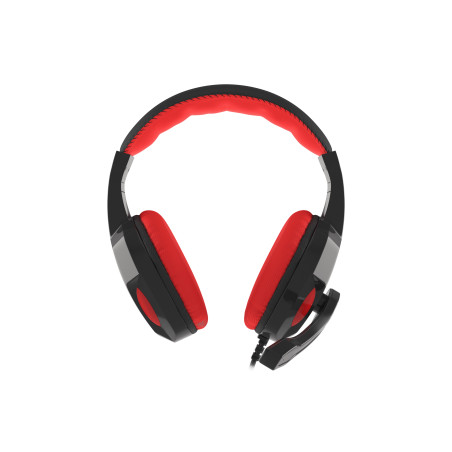 Auriculares gaming genesis argon 100 rojos