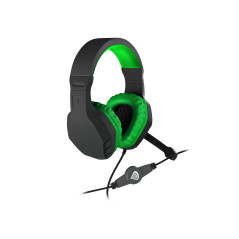 GENESIS Argon 200 Auriculares Alámbrico Diadema Juego Negro, Verde
