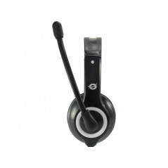 Conceptronic CCHATSTARU2B auricular y casco Auriculares Alámbrico Diadema Llamadas Música USB tipo A Negro, Rojo