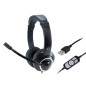 Conceptronic POLONA Auriculares Alámbrico Diadema Llamadas/Música USB tipo A Negro Conceptronic POLONA Auriculares Alámbrico Diadema Llamadas/Música USB tipo A Negro