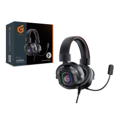 Conceptronic ATHAN02B auricular y casco Auriculares Alámbrico Diadema Juego USB tipo A Negro