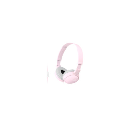 Auriculares sony mdrzx110app - rosa - pleglable - microfono