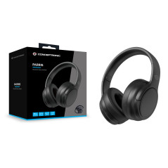 Conceptronic PARRIS03B auricular y casco Auriculares Inalámbrico y alámbrico Diadema Llamadas Música Bluetooth Negro