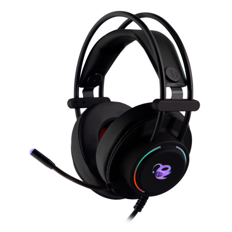 Deep Gaming DeepLighting Auriculares Alámbrico Diadema Juego Negro