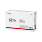 Canon i-SENSYS 057H cartucho de tóner 1 pieza(s) Original Negro Canon i-SENSYS 057H cartucho de tóner 1 pieza(s) Original Negro