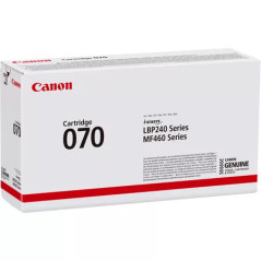 Canon 070 cartucho de tóner 1 pieza(s) Original Negro