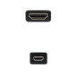 Cable micro hdmi tipo d a hdmi tipo a nanocable - macho - macho - alta velocidad - negro Cable micro hdmi tipo d a hdmi tipo a nanocable - macho - macho - alta velocidad - negro