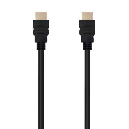 Nanocable HDMI, 5m cable HDMI HDMI tipo A (Estándar) Negro