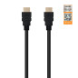 Cable hdmi(a) a hdmi(a) 4k 2m nanocable negro macho - macho -  60hz -  18gbps -  v2.0