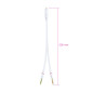 Nanocable Cable Adaptador Audio Jack 3.5/H de 4 Pines a 2 Jack 3.5/M de 3 Pines, Blanco, 20 Cm Nanocable Cable Adaptador Audio Jack 3.5/H de 4 Pines a 2 Jack 3.5/M de 3 Pines, Blanco, 20 Cm