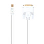 Cable nanocable conversor mini dp a dvi mini dp - m - dvi - m blanco 2.0 m Cable nanocable conversor mini dp a dvi mini dp - m - dvi - m blanco 2.0 m