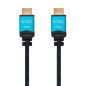 Cable hdmi (a) to hdmi (a) 4k 1.5m nanocable black  m - m - 60hz -  18gbps -  v2.0 -  trenzado