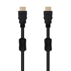 Nanocable CABLE HDMI V1.4 (ALTA VELOCIDAD / HEC) CON FERRITA, A/M-A/M, 10 M