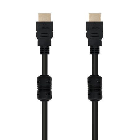 Cable hdmi alta velocidad nanocable 10m -  macho - macho -  negro