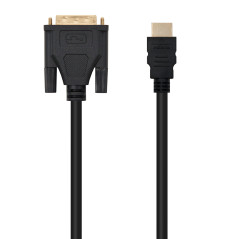 Nanocable CABLE DVI A HDMI DVI18+1/M-HDMI A/M 1.8 M