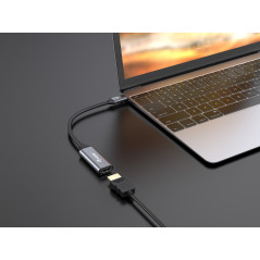Cable usb tipo c a hdmi equip 2.0 4k macho - hembra 0.15m