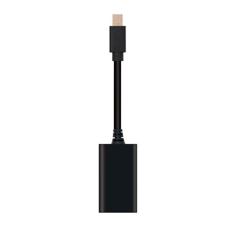 Cable nanocable conversor minidisplay port a hdmi macho - hembra 15cm negro