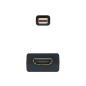 Nanocable CONVERSOR MINI DP A SVGA MINI DP/M-SVGA/H NEGRO 15 CM Nanocable CONVERSOR MINI DP A SVGA MINI DP/M-SVGA/H NEGRO 15 CM