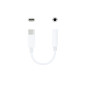 Nanocable Cable Adaptador Audio USB-C/M a Jack 3.5/H, 11 cm, Blanco Nanocable Cable Adaptador Audio USB-C/M a Jack 3.5/H, 11 cm, Blanco