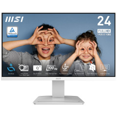 MSI Pro MP2412W pantalla para PC 60,5 cm (23.8") 1920 x 1080 Pixeles Full HD LCD Blanco